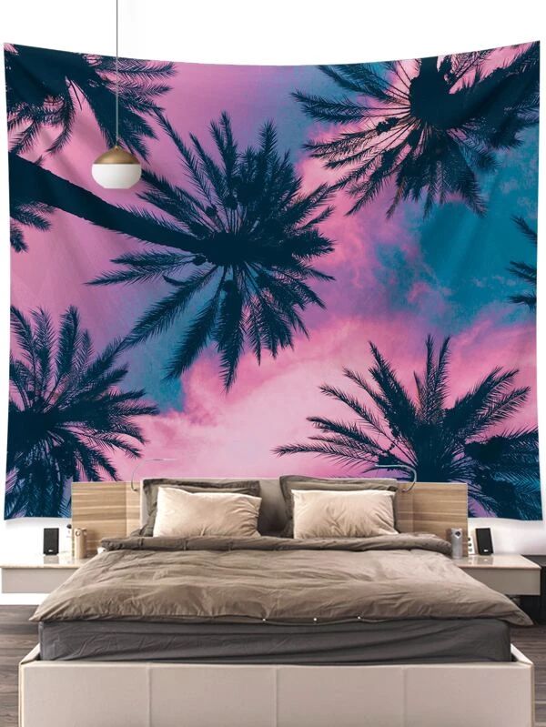 Coconut Tree Pattern Tapestry