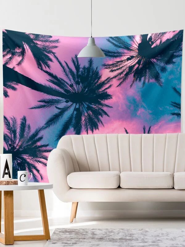 Coconut Tree Pattern Tapestry