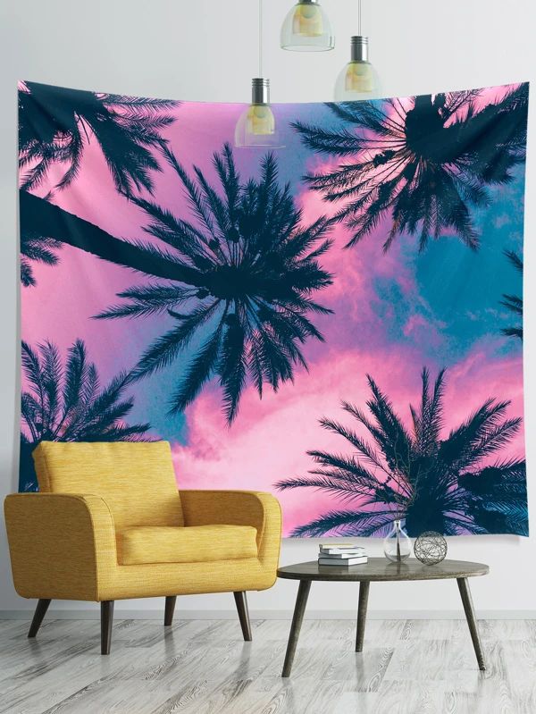 Coconut Tree Pattern Tapestry