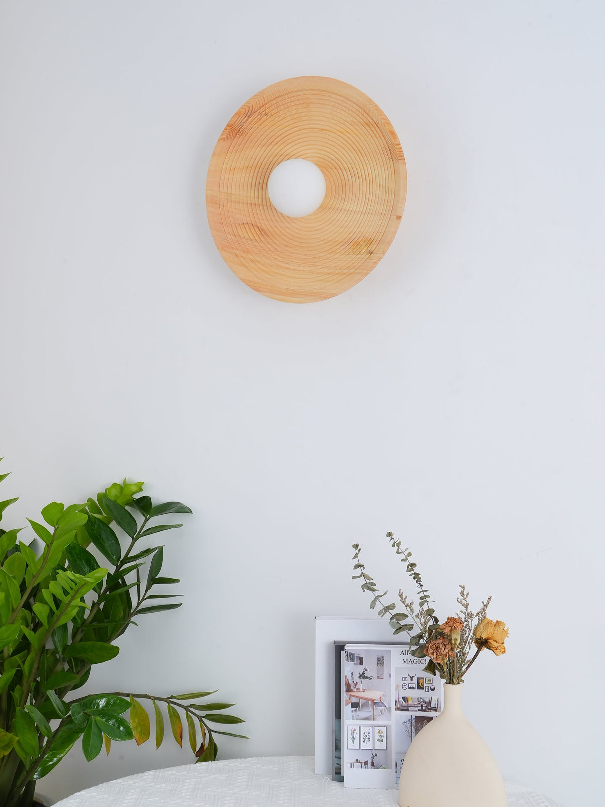 Annual Ring Wall Lamp