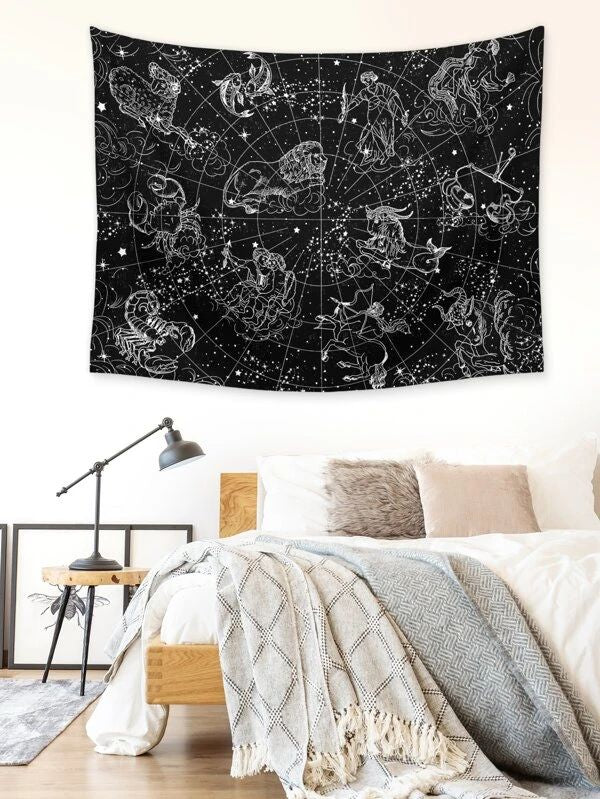 Constellation Pattern Tapestry