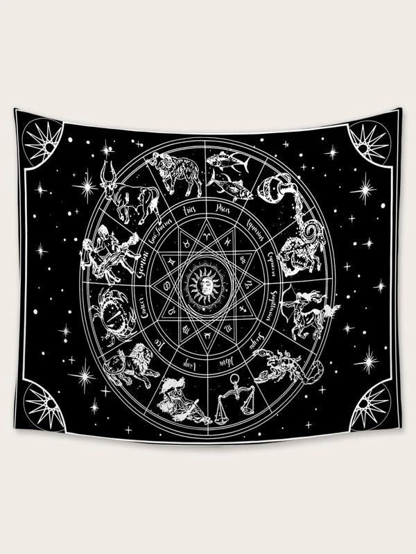 Constellation Print Tapestry