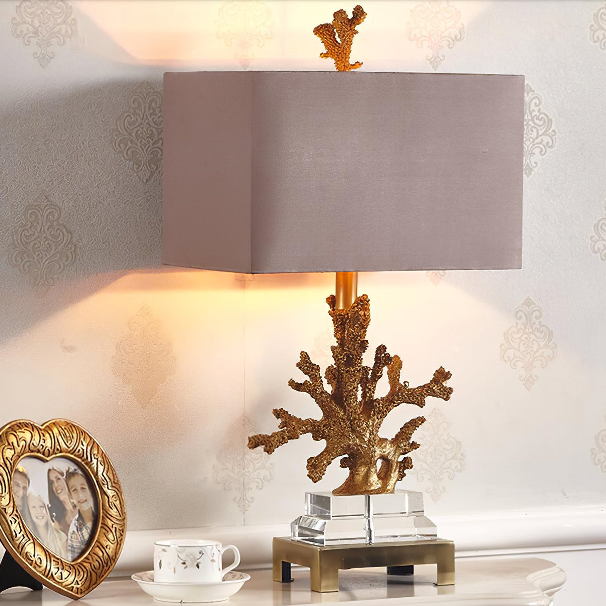 Coral Table Lamp