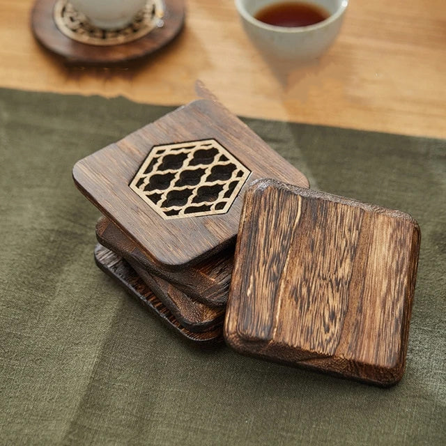 Zen Wood Coasters