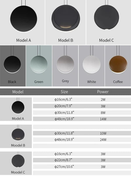 Cosmos LED pendant light