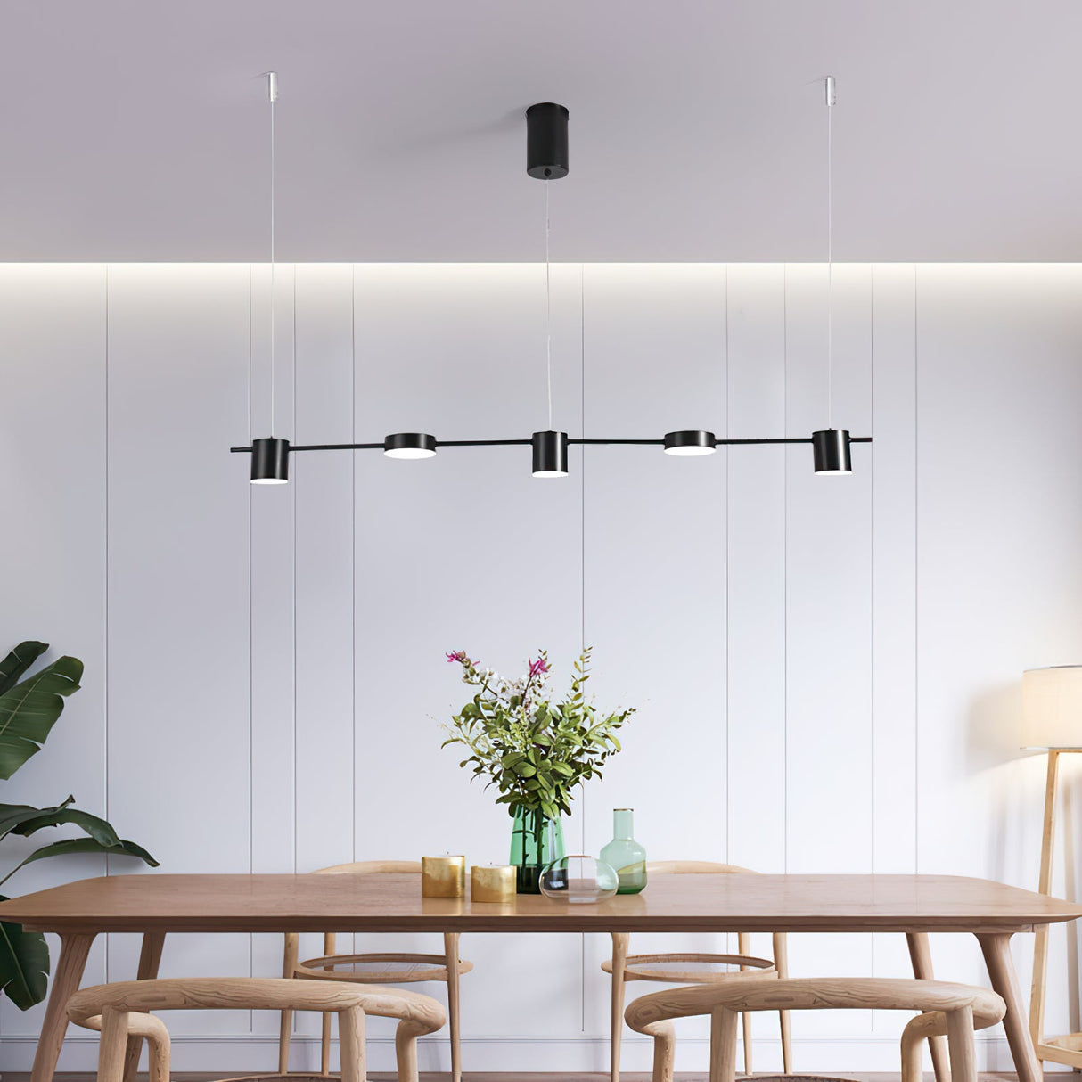 Counterpoint LED Linear Chandelier
