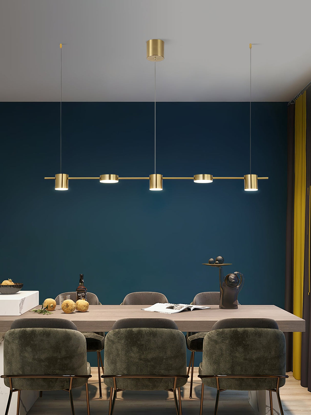 Counterpoint LED Linear Chandelier