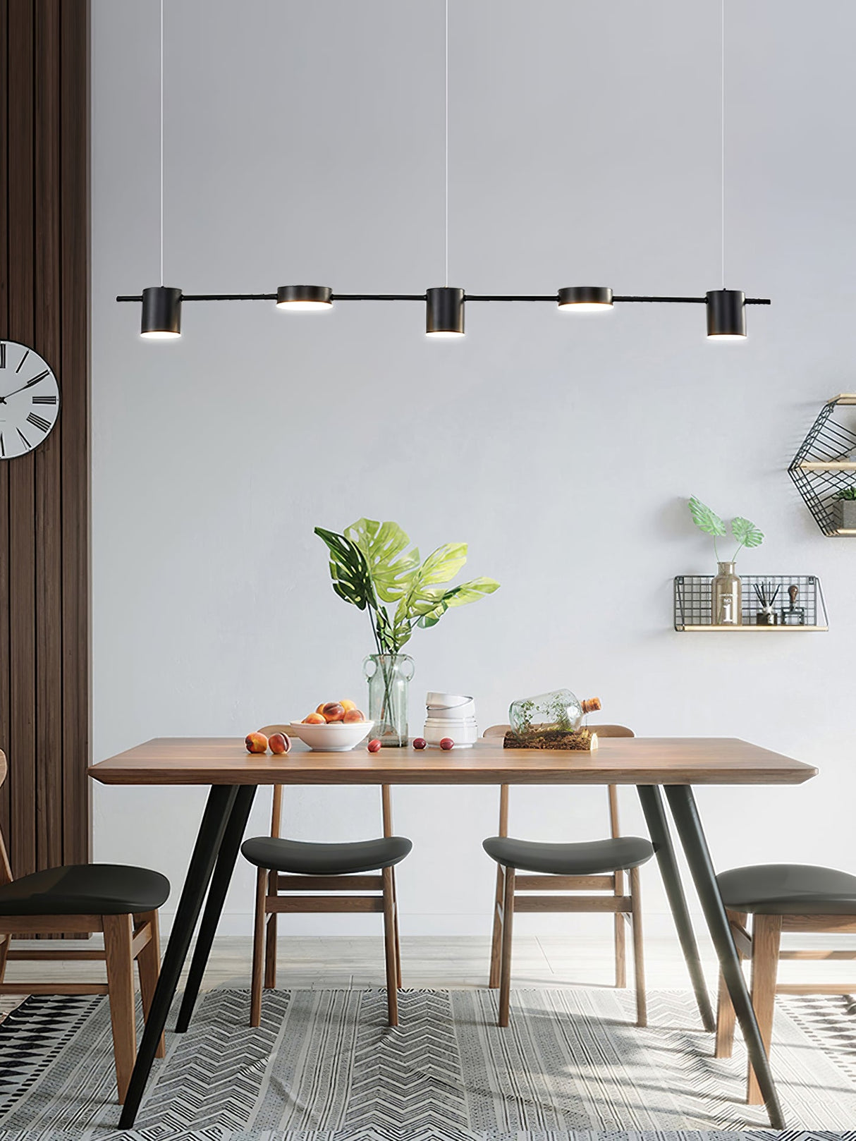 Counterpoint LED Linear Chandelier