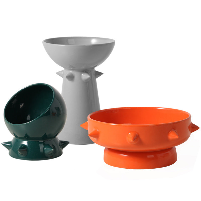 Modern Spiky Ceramic Fruit Snack Bowl Ornaments