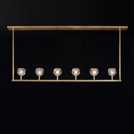 Crystal Ball Linear Chandeliers