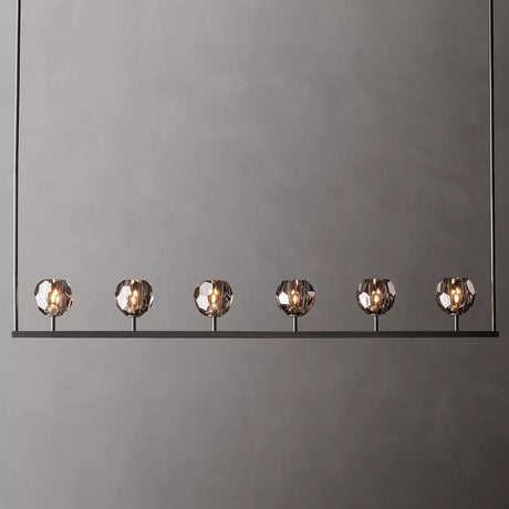 Crystal Ball Linear Chandeliers