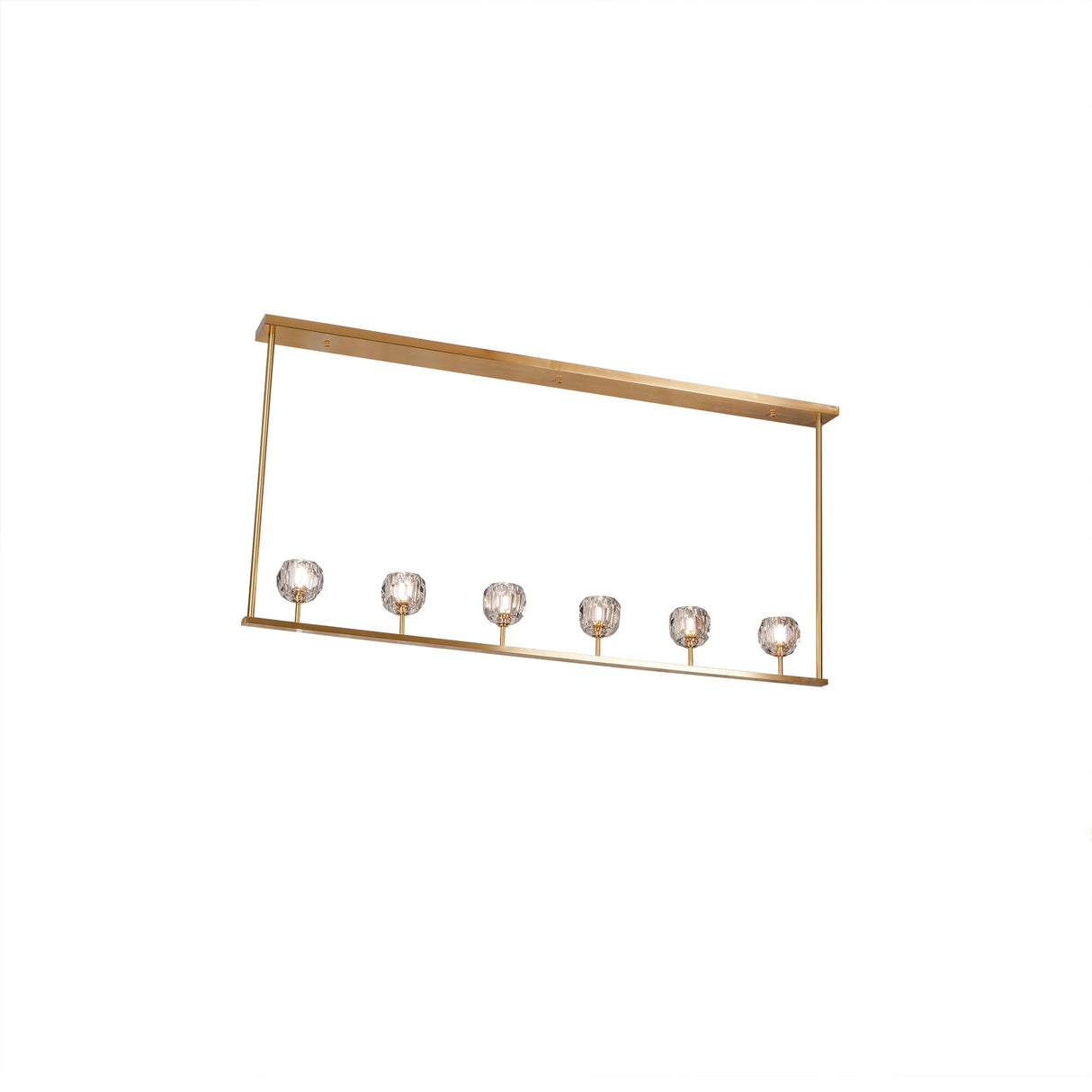 Crystal Ball Linear Chandeliers