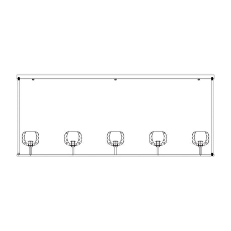 Crystal Ball Linear Chandeliers