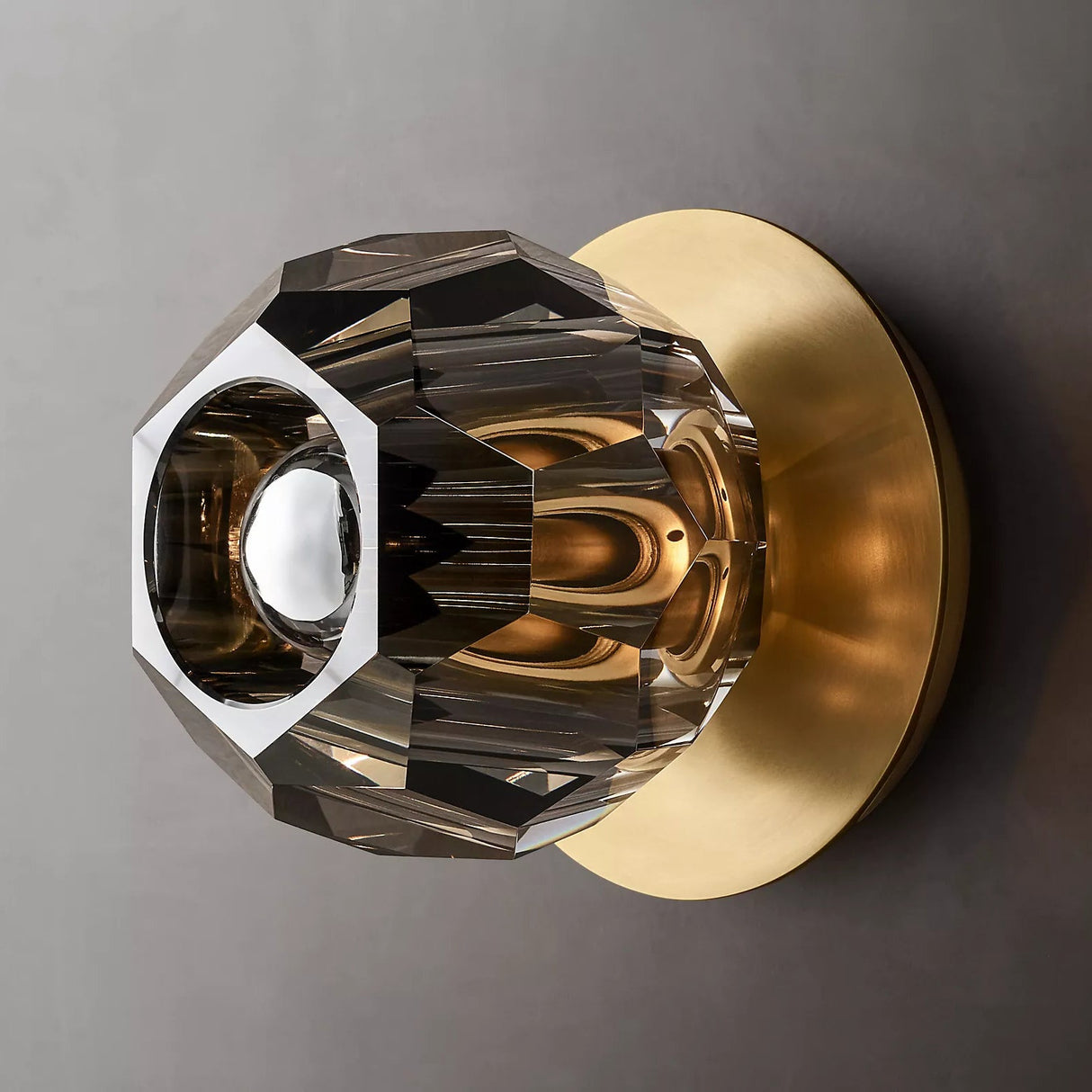 Crystal Ball Sconce