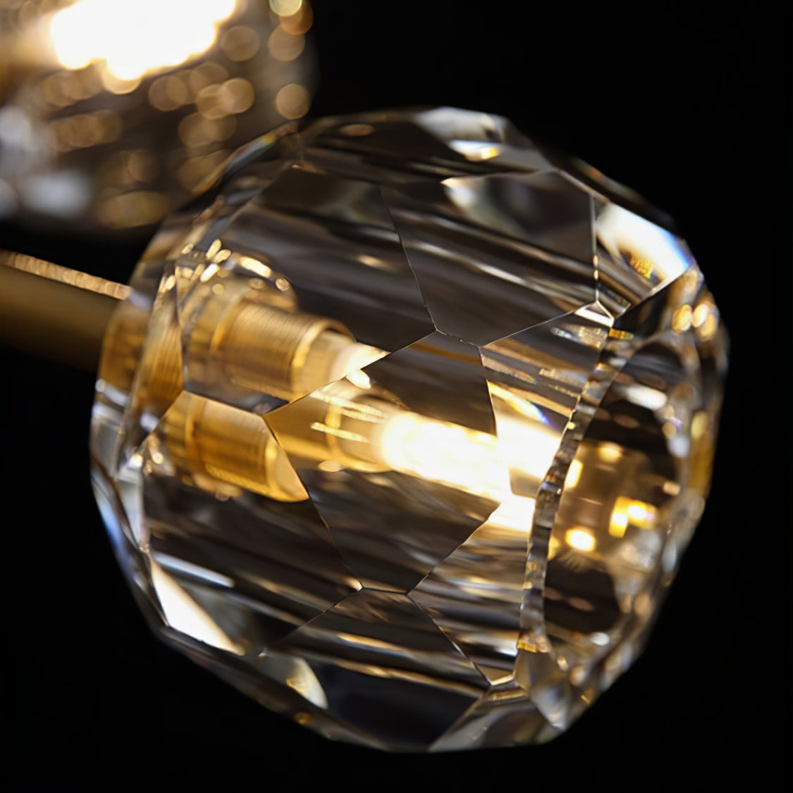 Crystal Ball Cluster Chandeliers