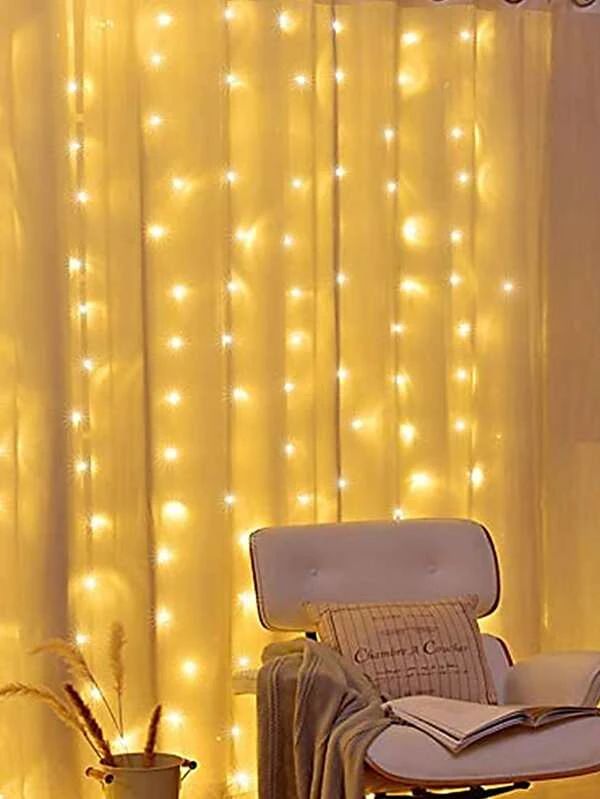 Curtain Decor String Light With 200pcs Bulb