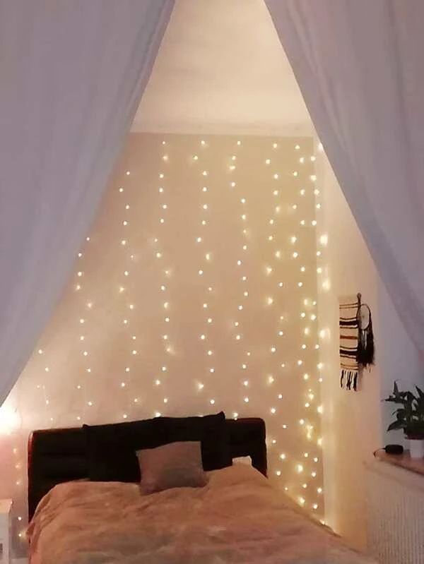 Curtain Decor String Light With 200pcs Bulb
