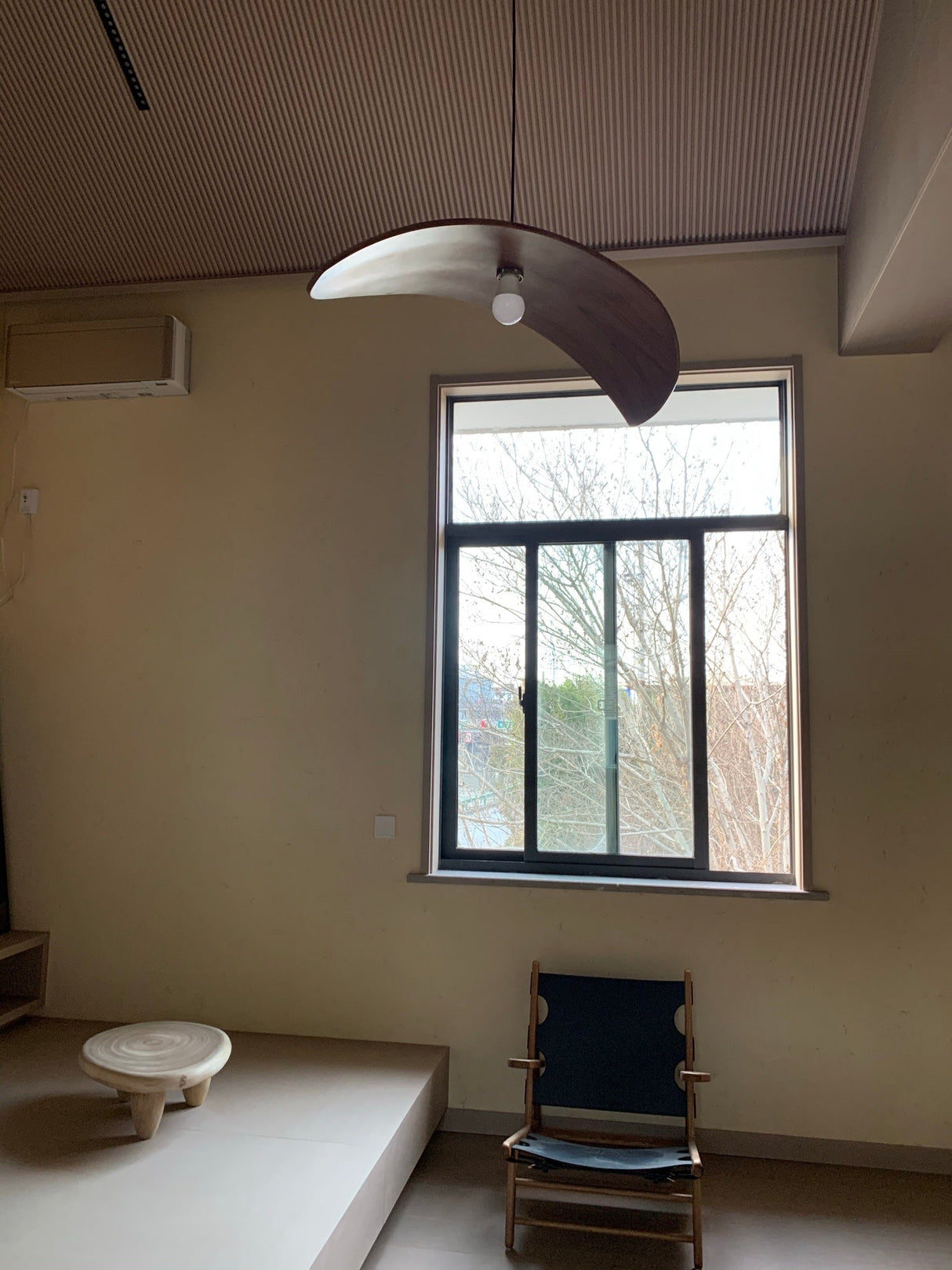 Curve Wooden Pendant Lamp