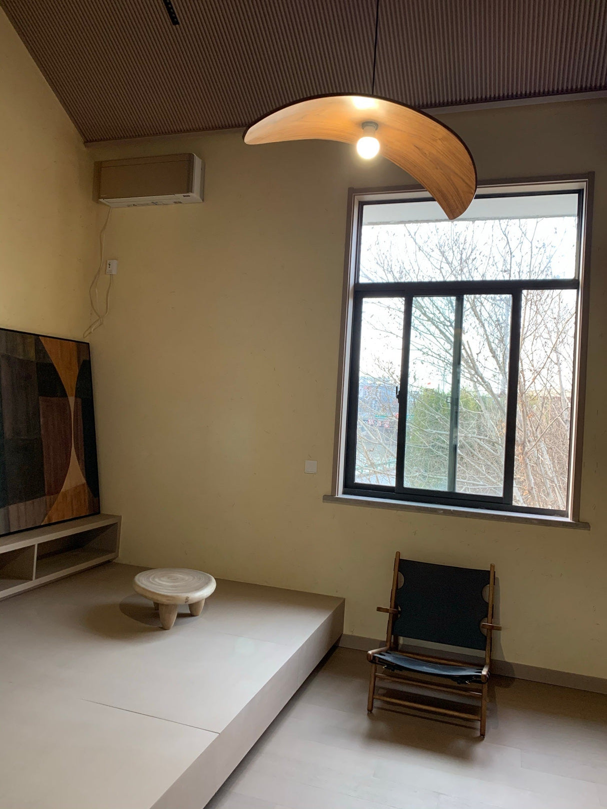 Curve Wooden Pendant Lamp