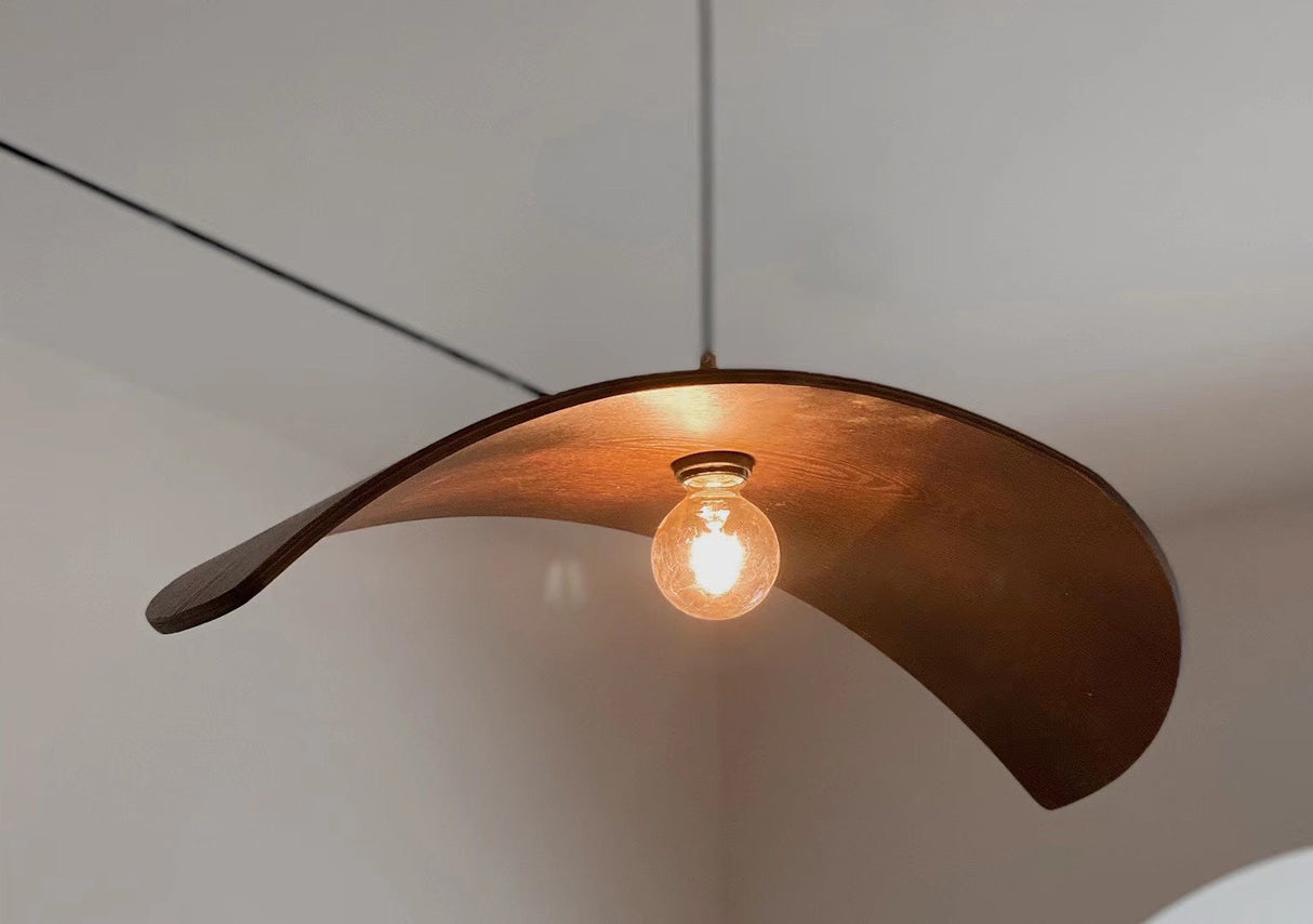 Curve Wooden Pendant Lamp