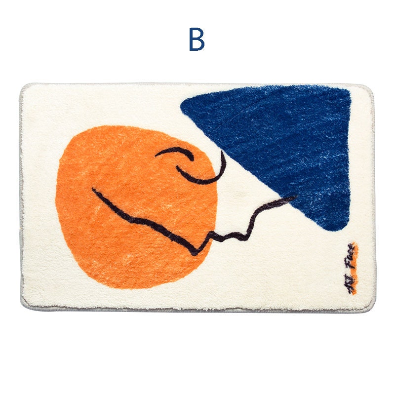 Cute Abstract Bathroom Mats