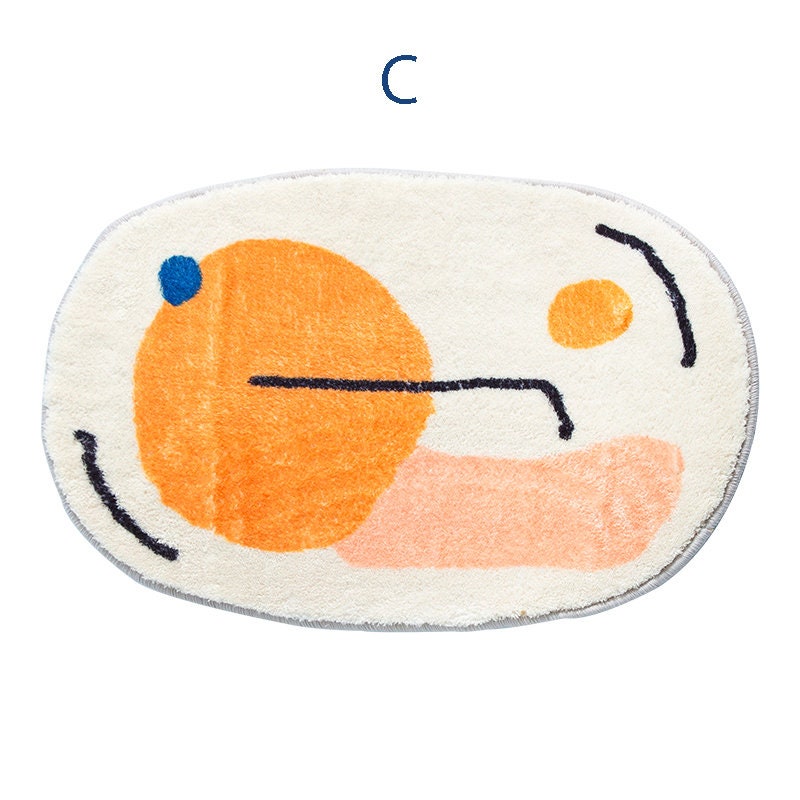 Cute Abstract Bathroom Mats