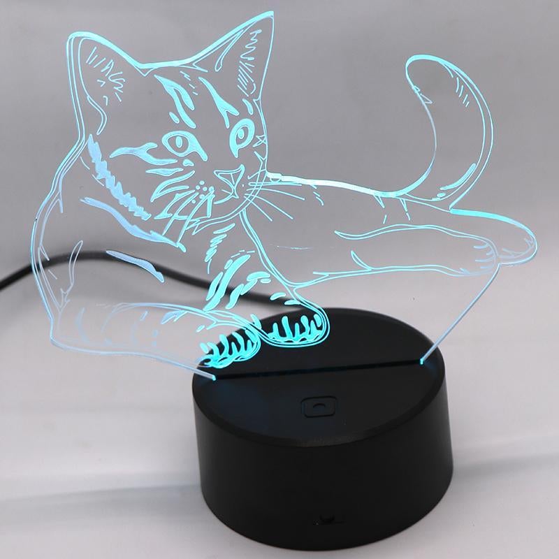 Cute kitten Cat LED Night light