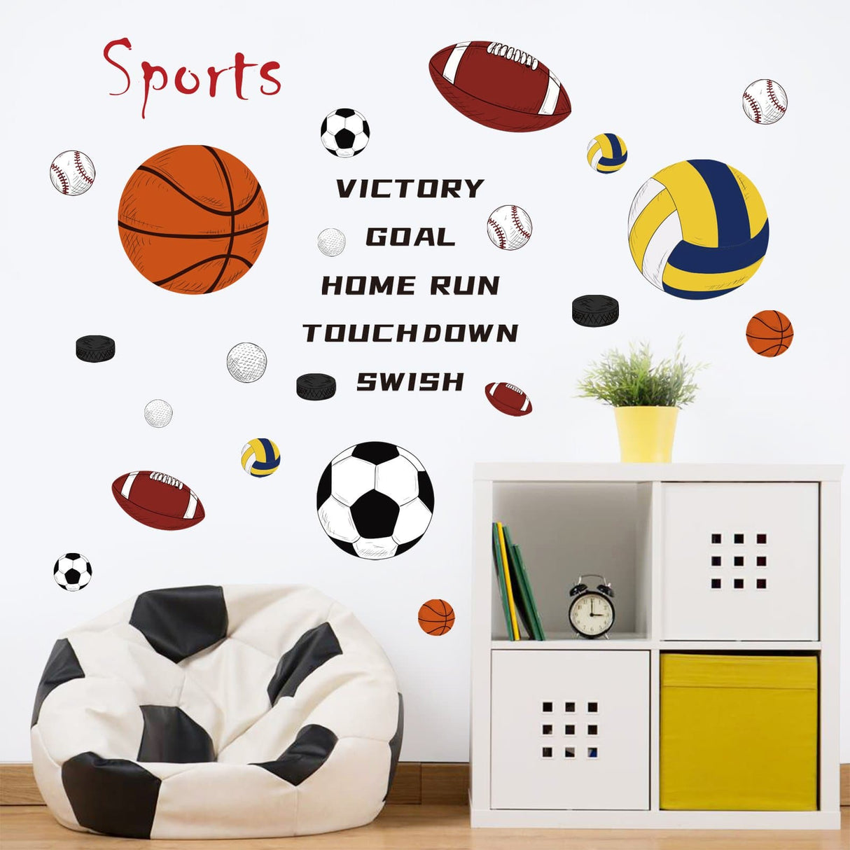Sports Basketball Wall Decals