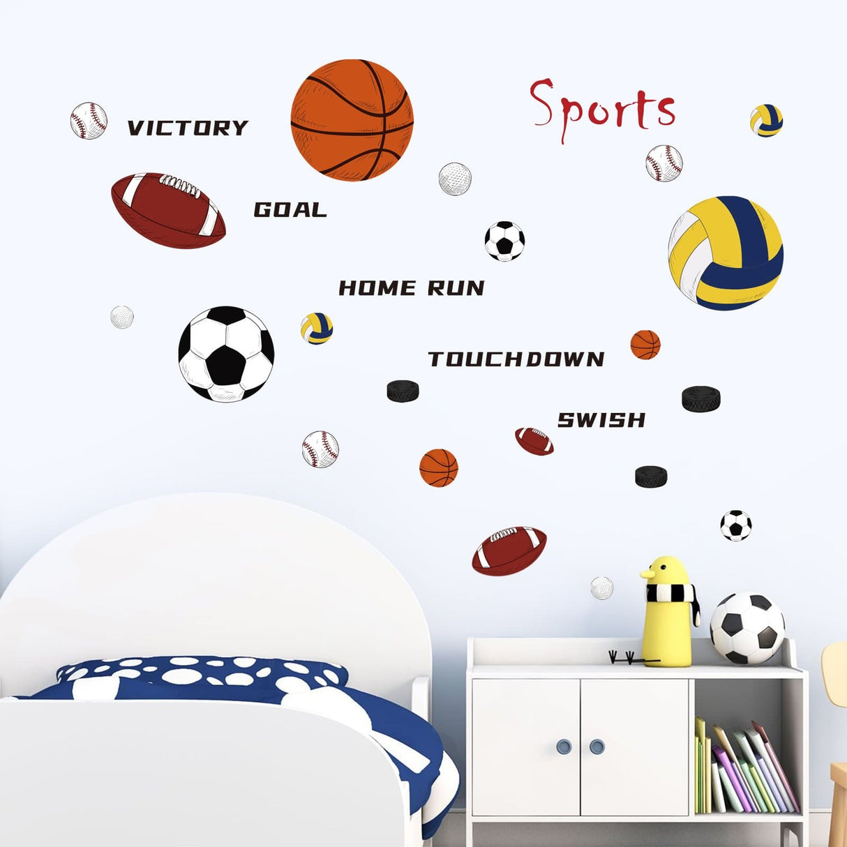 Sports Basketball Wall Decals