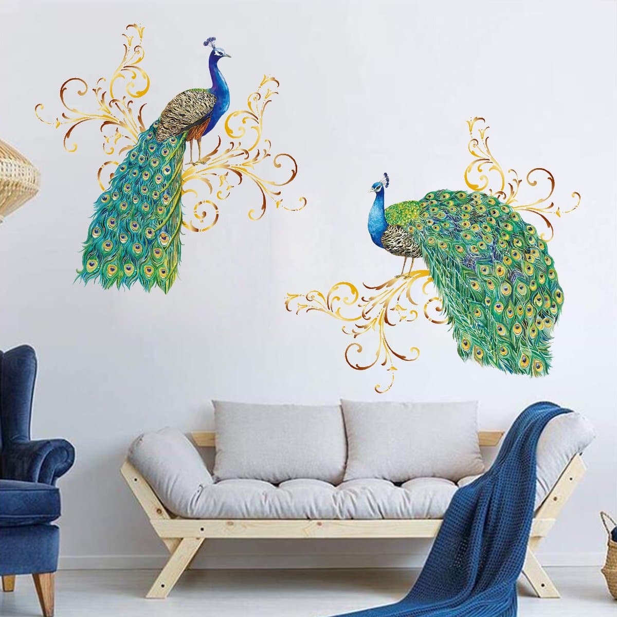Peacock Animal Bird Wall Stickers