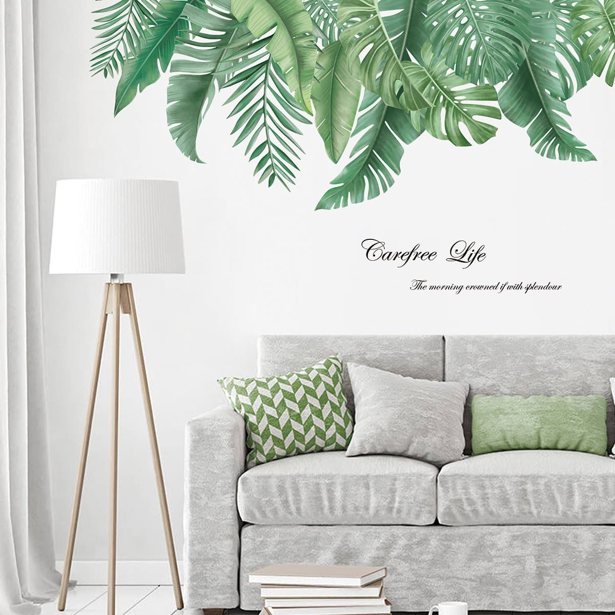 Palm Tree Leaves Wall Decals