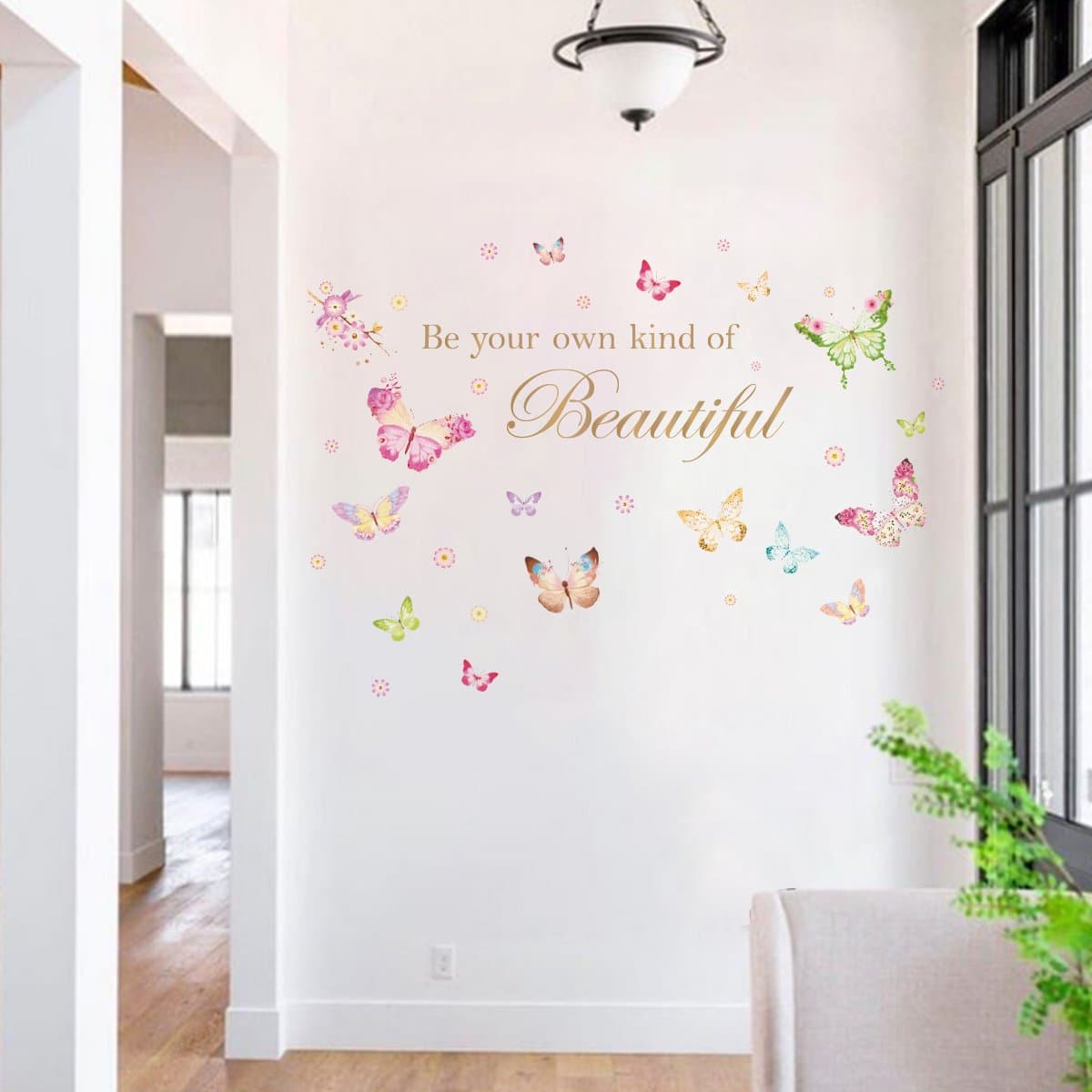 Butterfly Quotes Beautiful Wall Decals