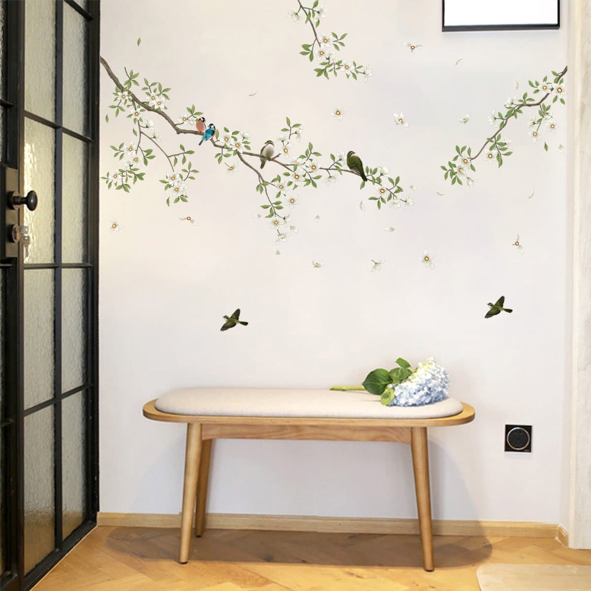 Birds on Tree Wall Decals