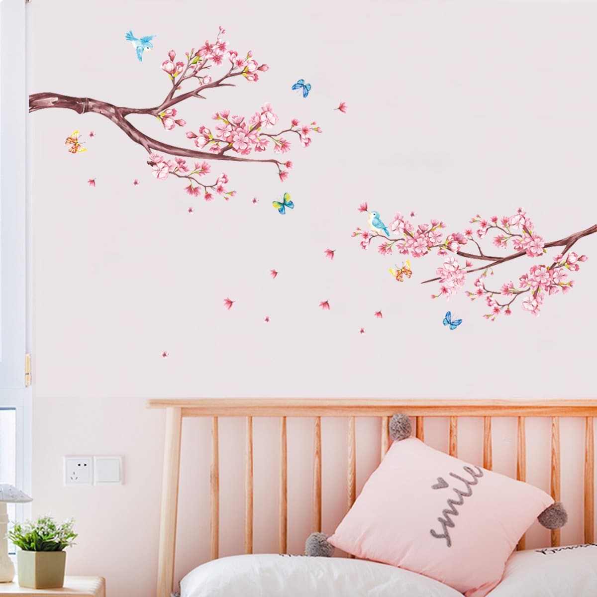 Cherry Blossom Flower Wall Decals