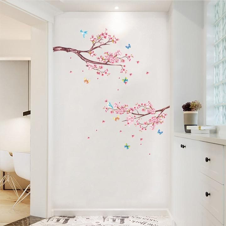 Cherry Blossom Flower Wall Decals