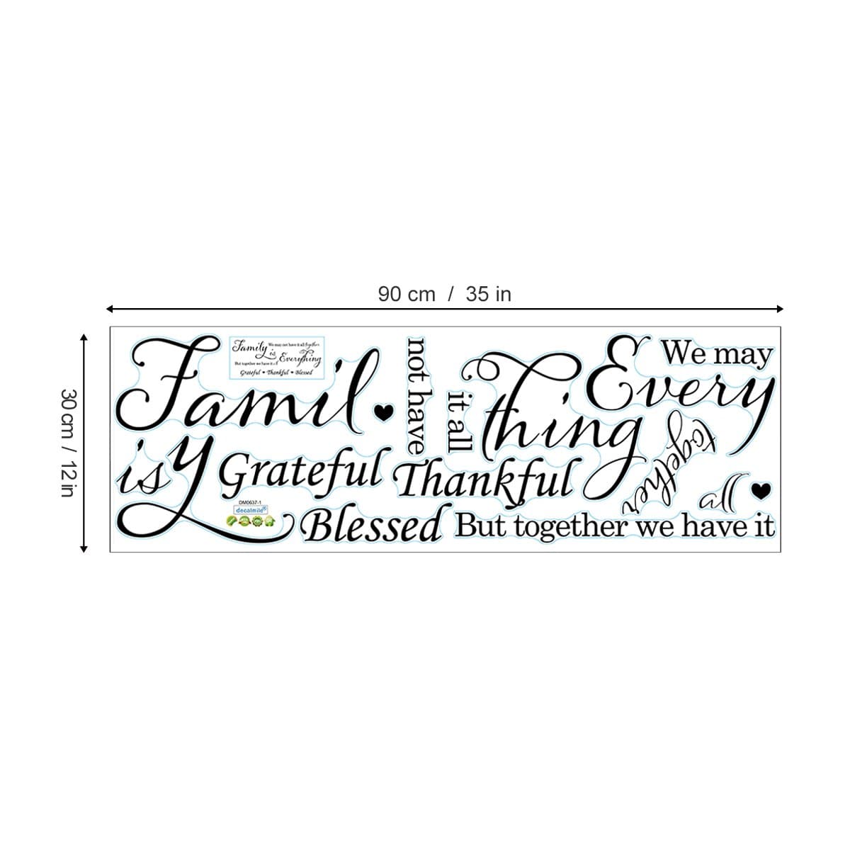 Inspirational Quotes Wall Decals