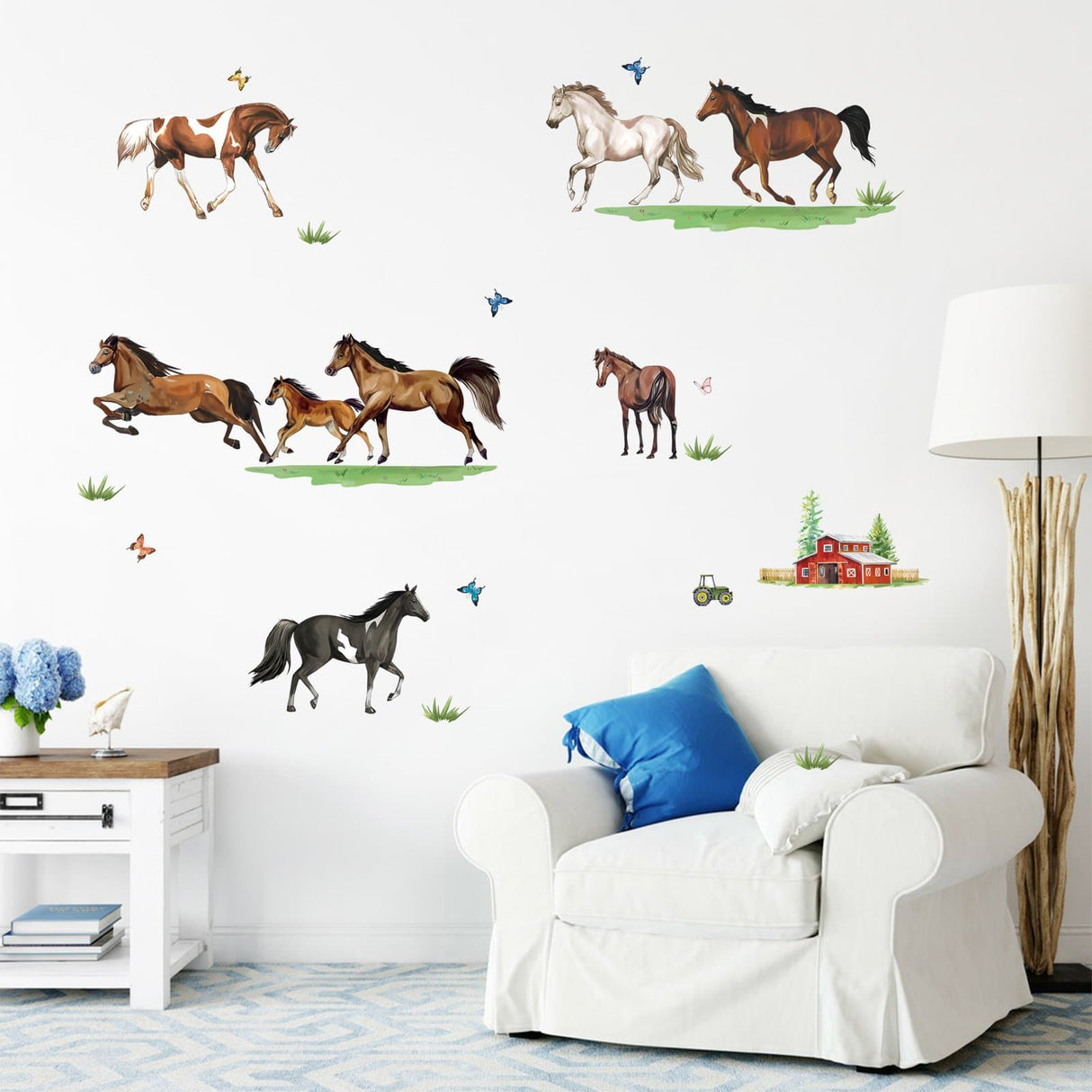 Colorful Horse Wall Decals
