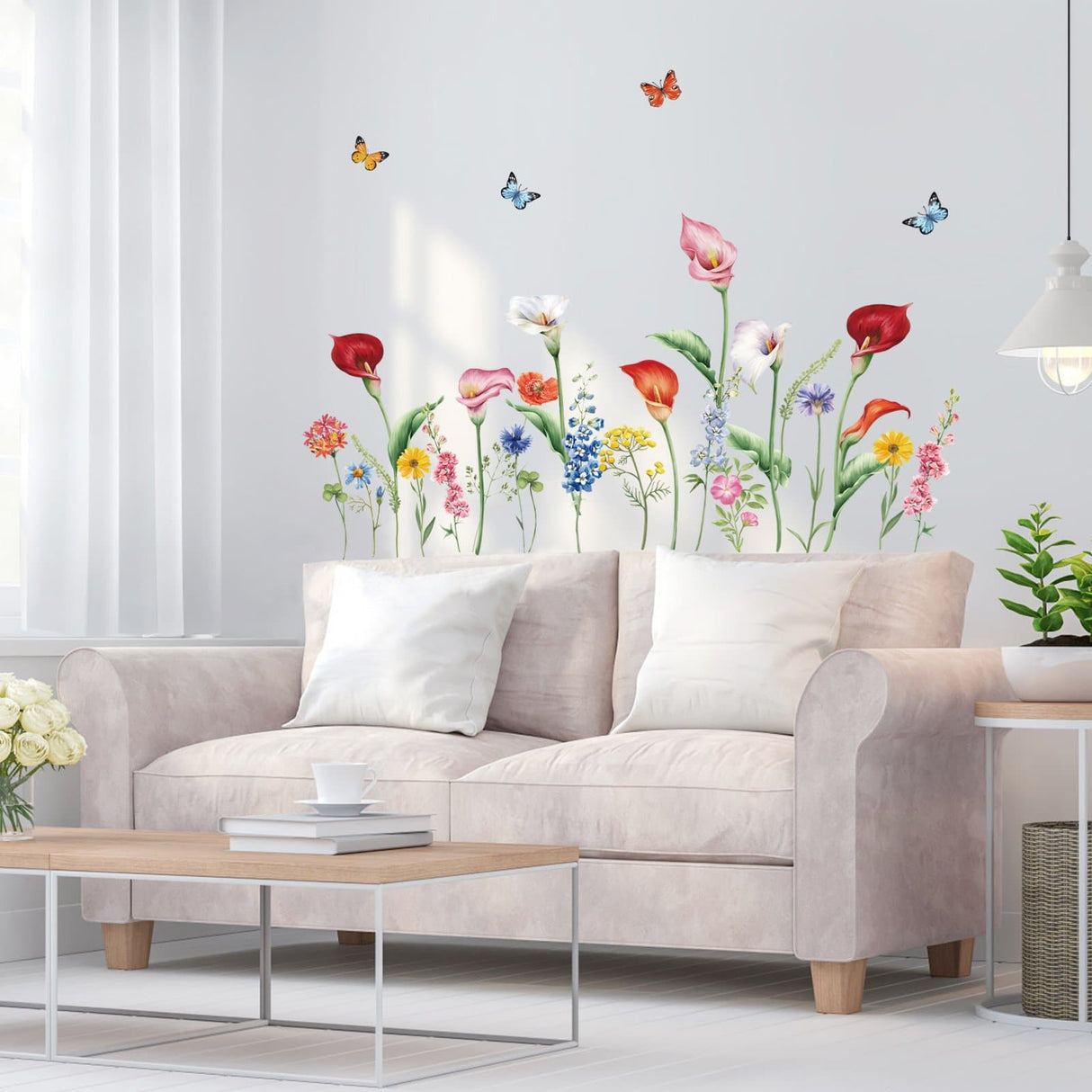 Calla Lily Flower Wall Decals