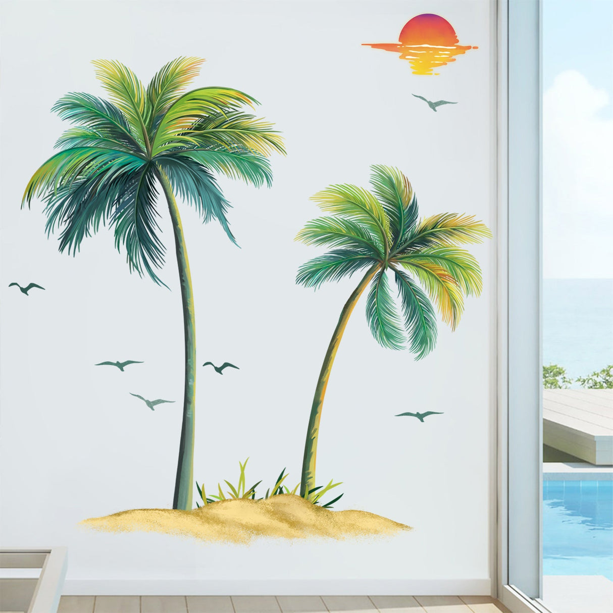 Palm Tree Wall Decals
