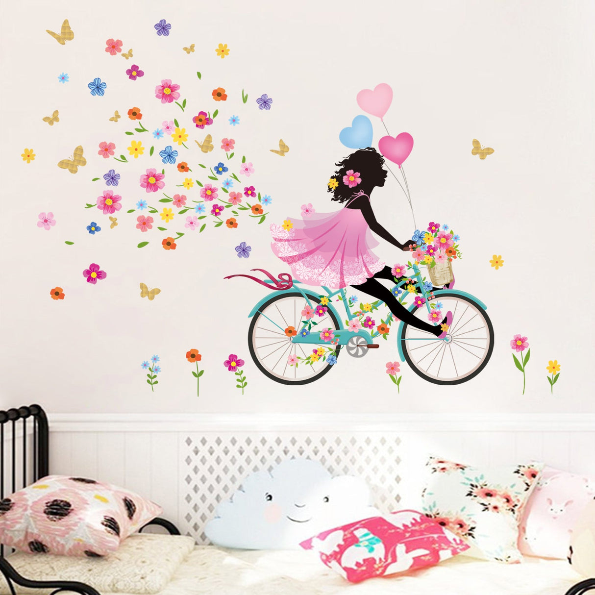Flower Fairy Wall Decals