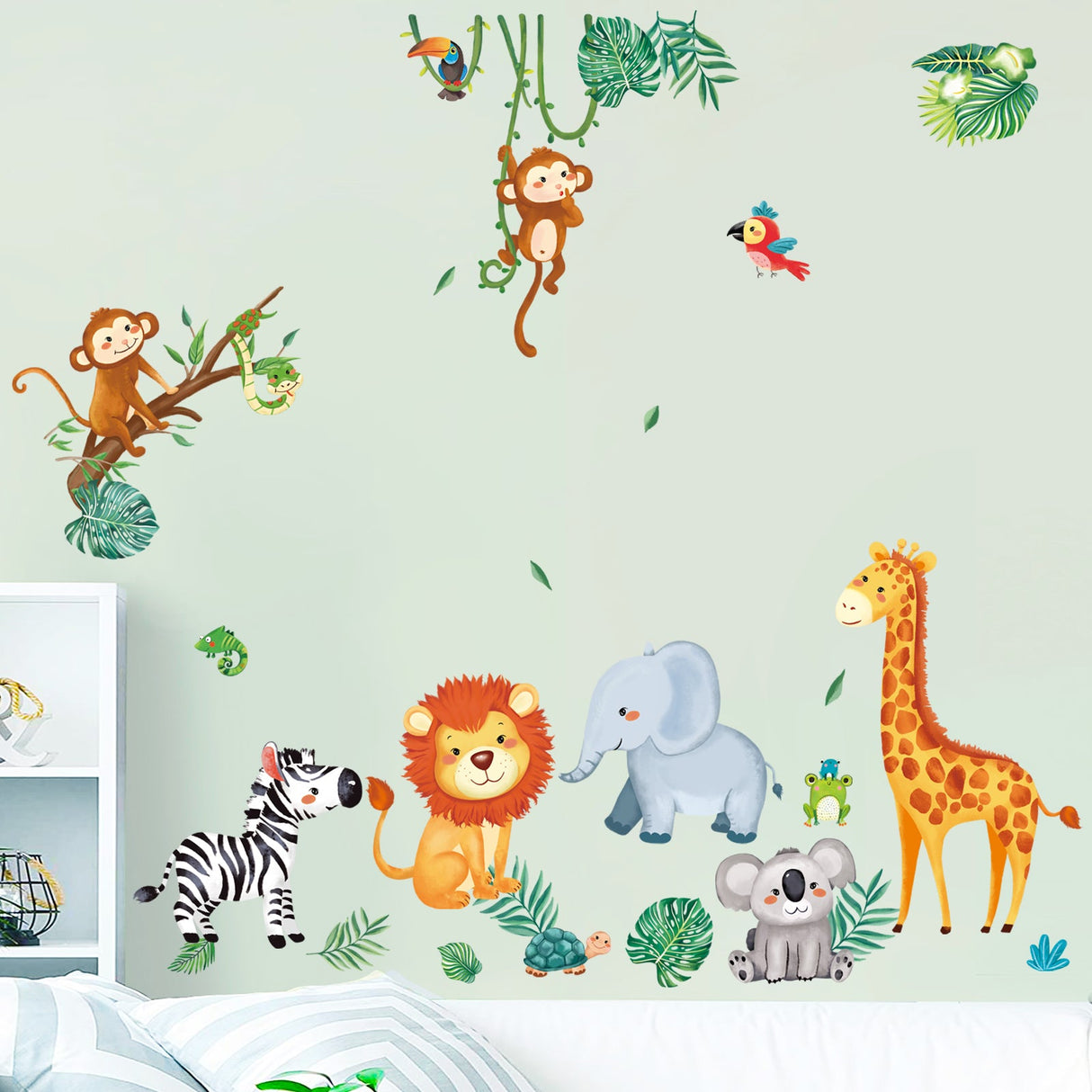 Jungle Animals Wall Decals