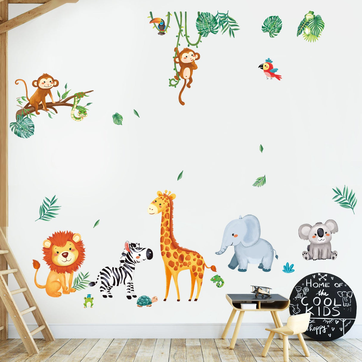 Jungle Animals Wall Decals