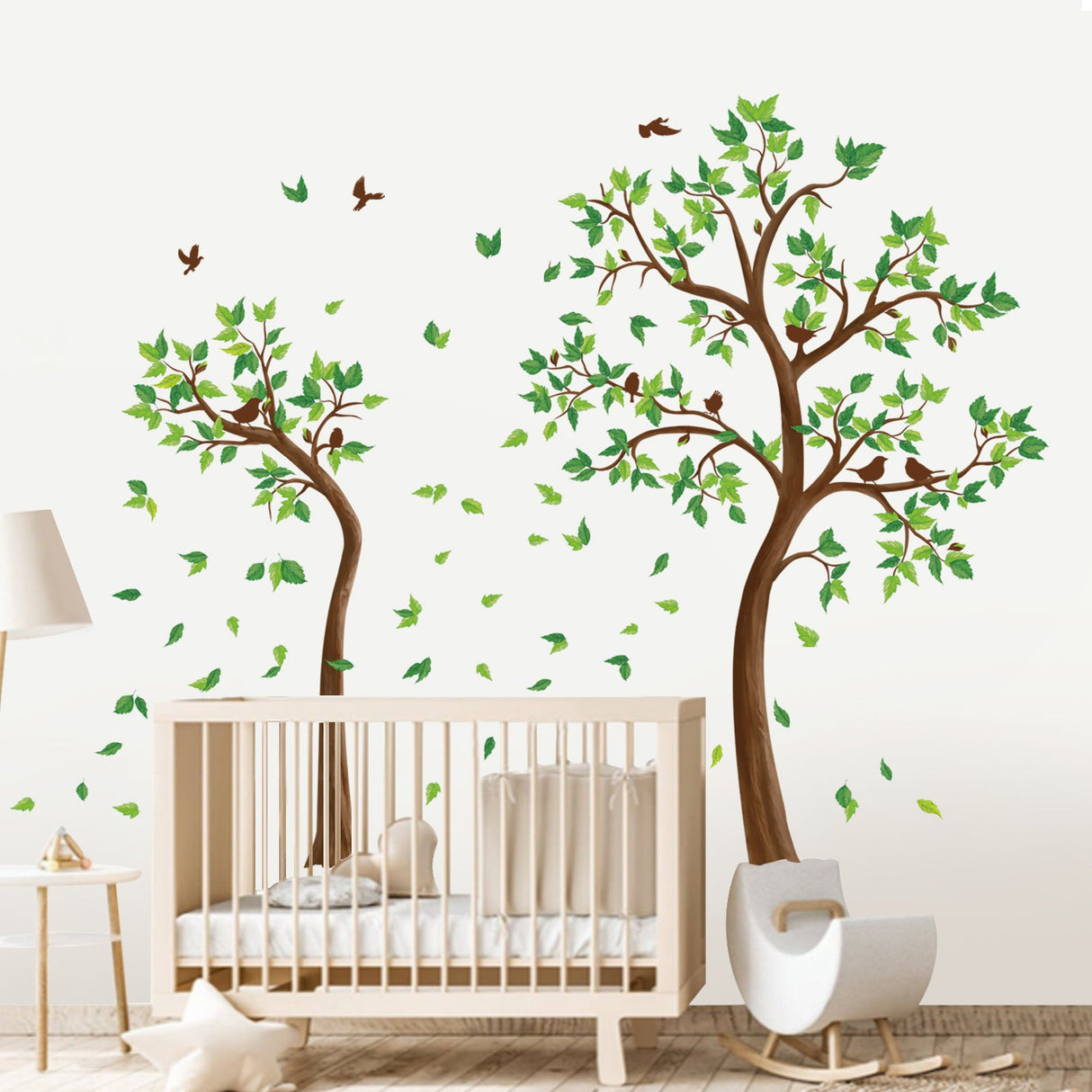 Green Tree Wall Decals Bedroom