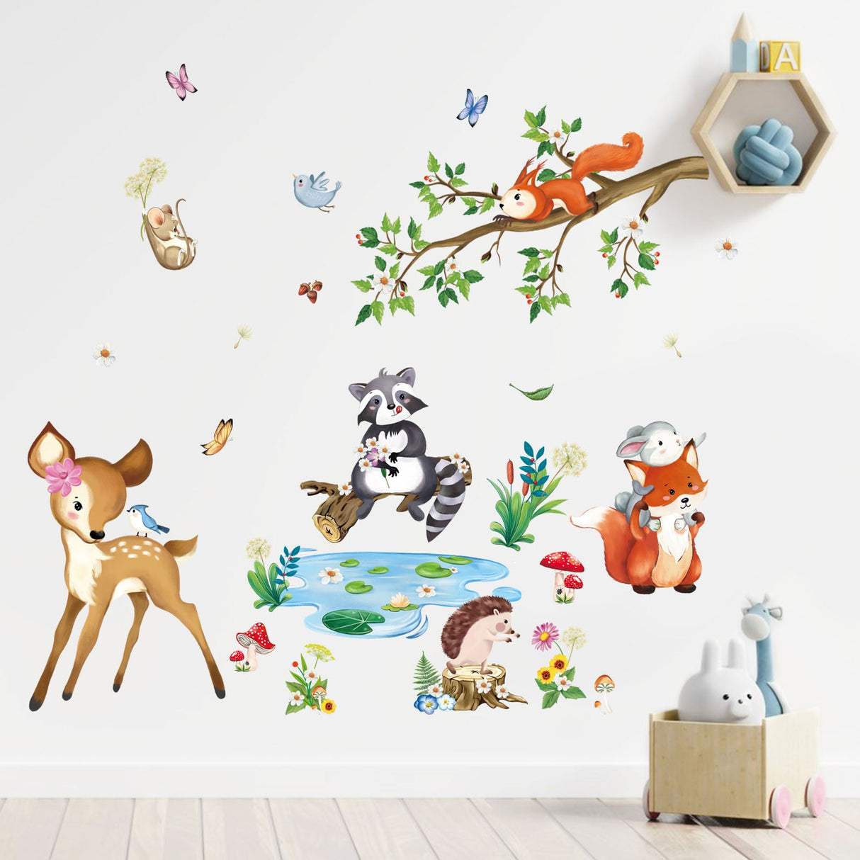 Forest Animal Wall Decals