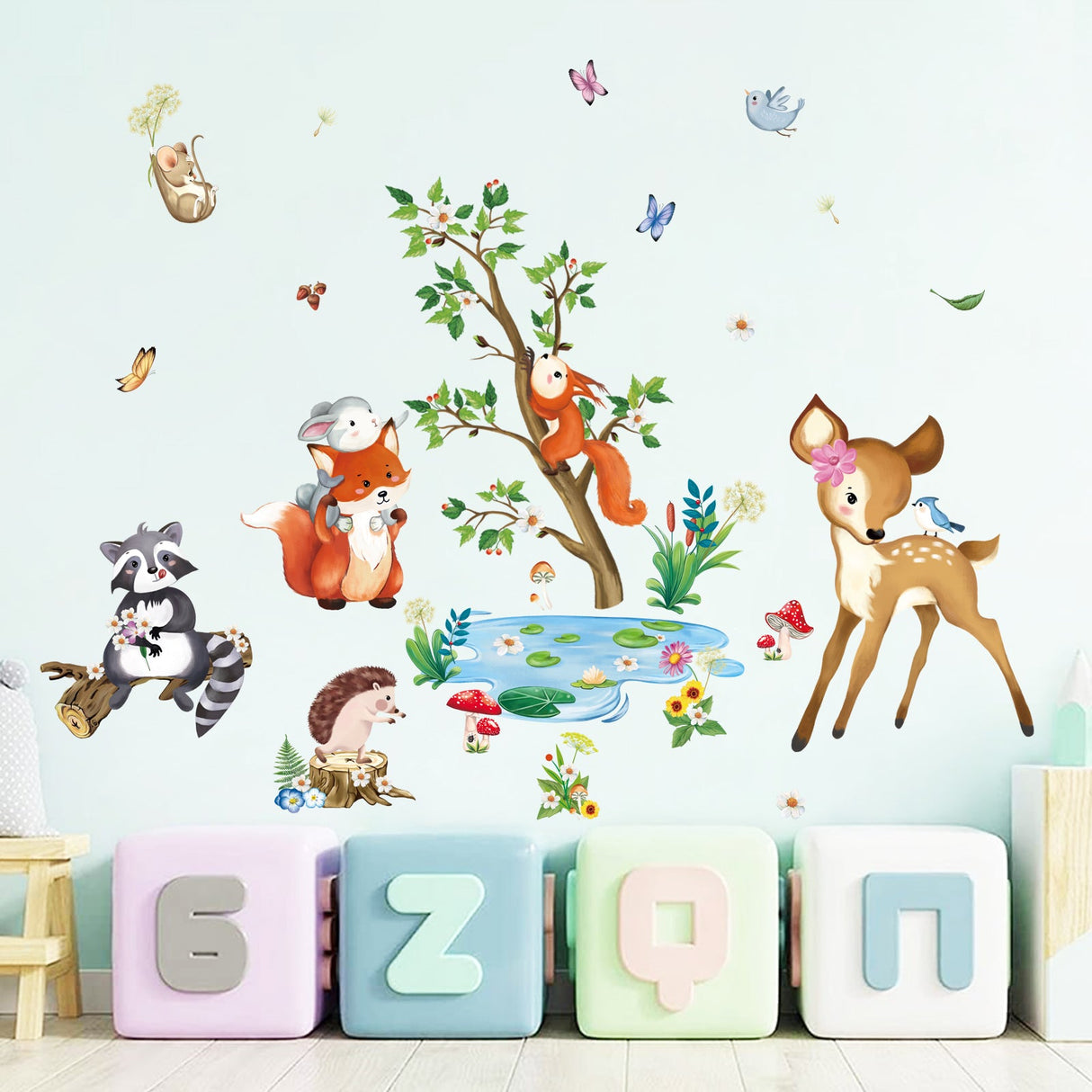 Forest Animal Wall Decals