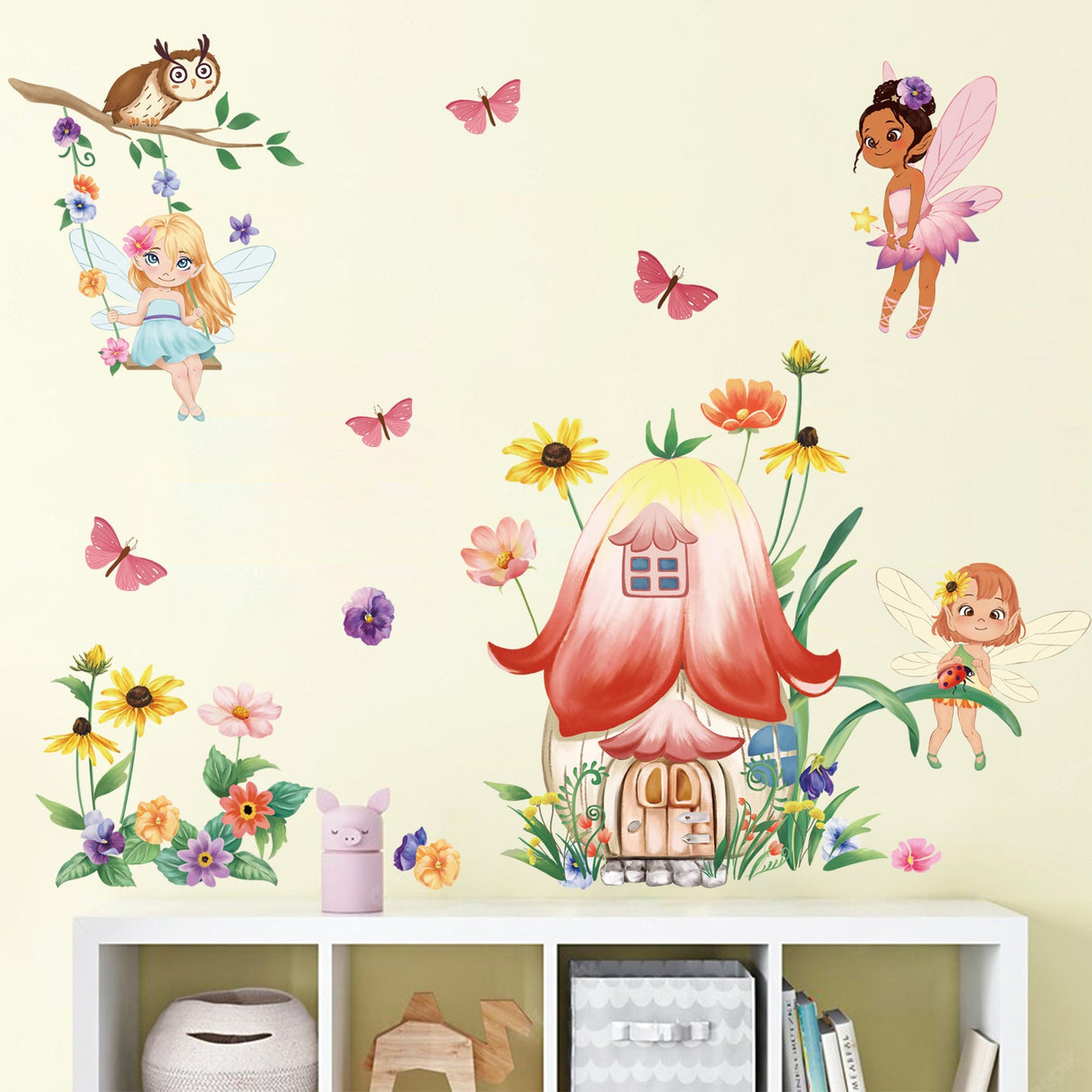 Fairy Mushroom Wall Decals