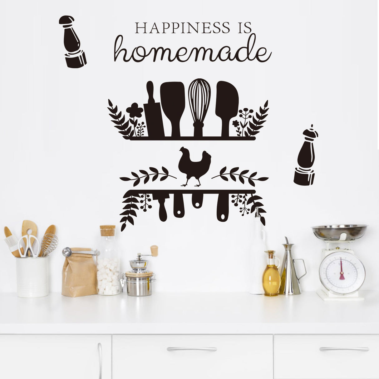Kitchen Sayings Wall Letters Decals