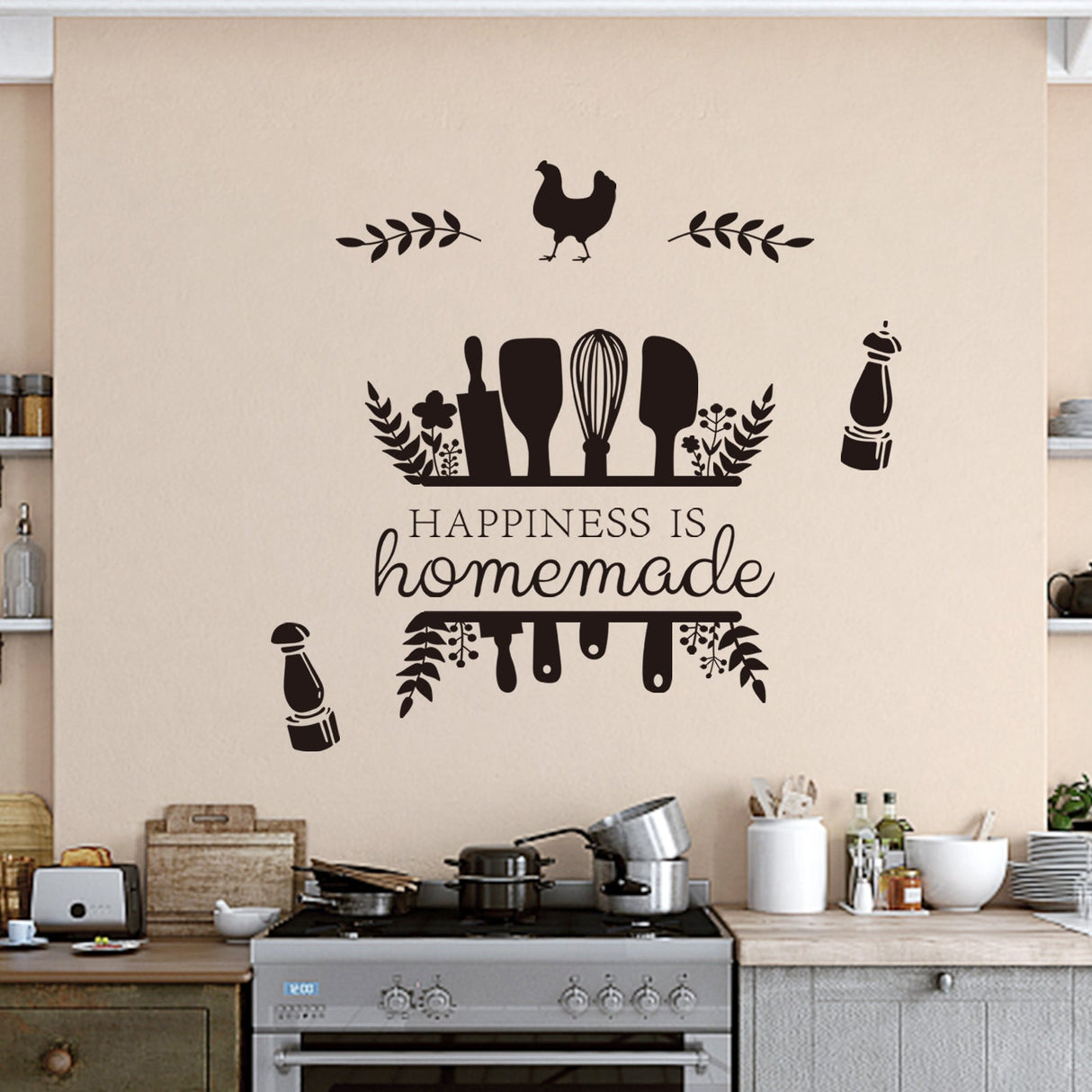 Kitchen Sayings Wall Letters Decals