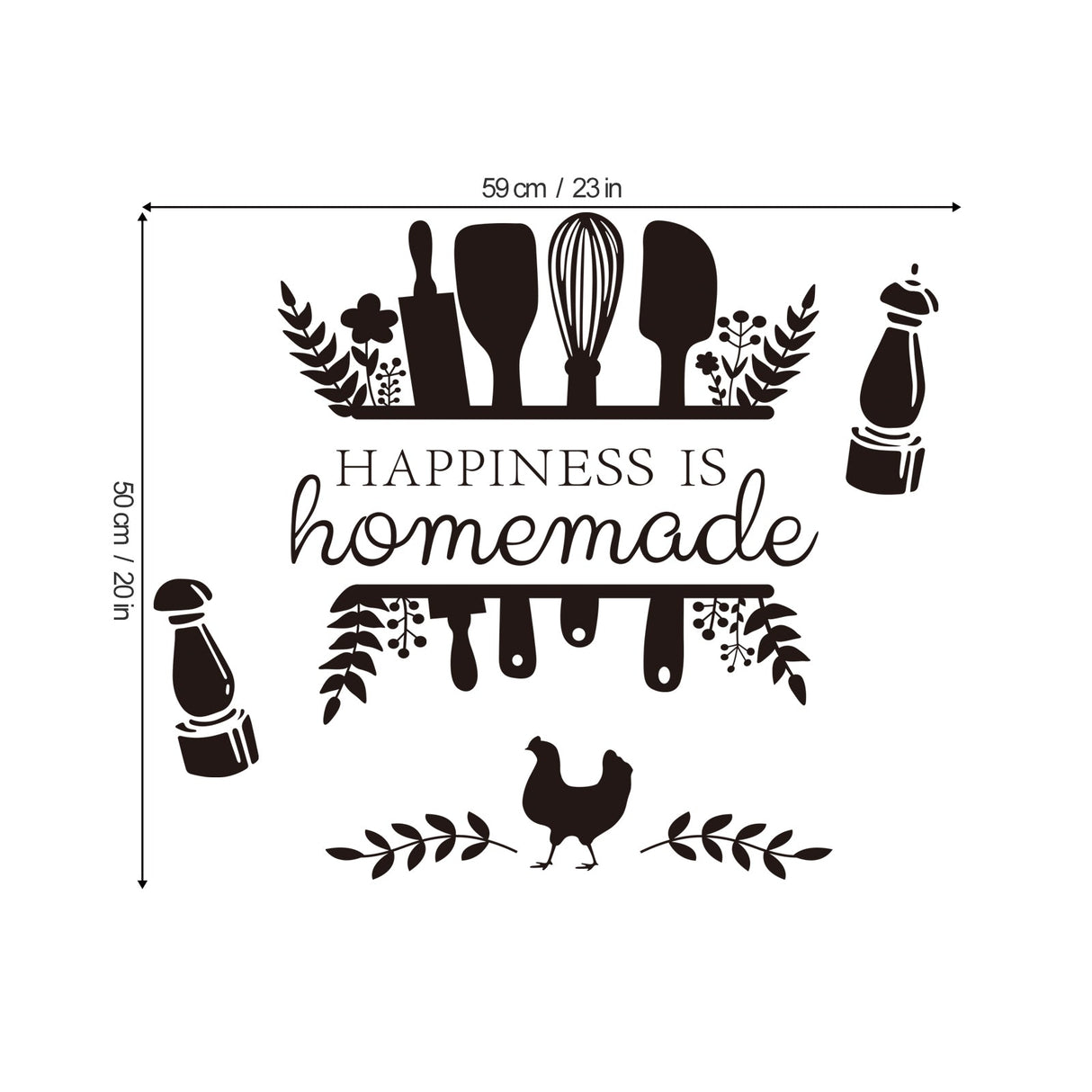 Kitchen Sayings Wall Letters Decals