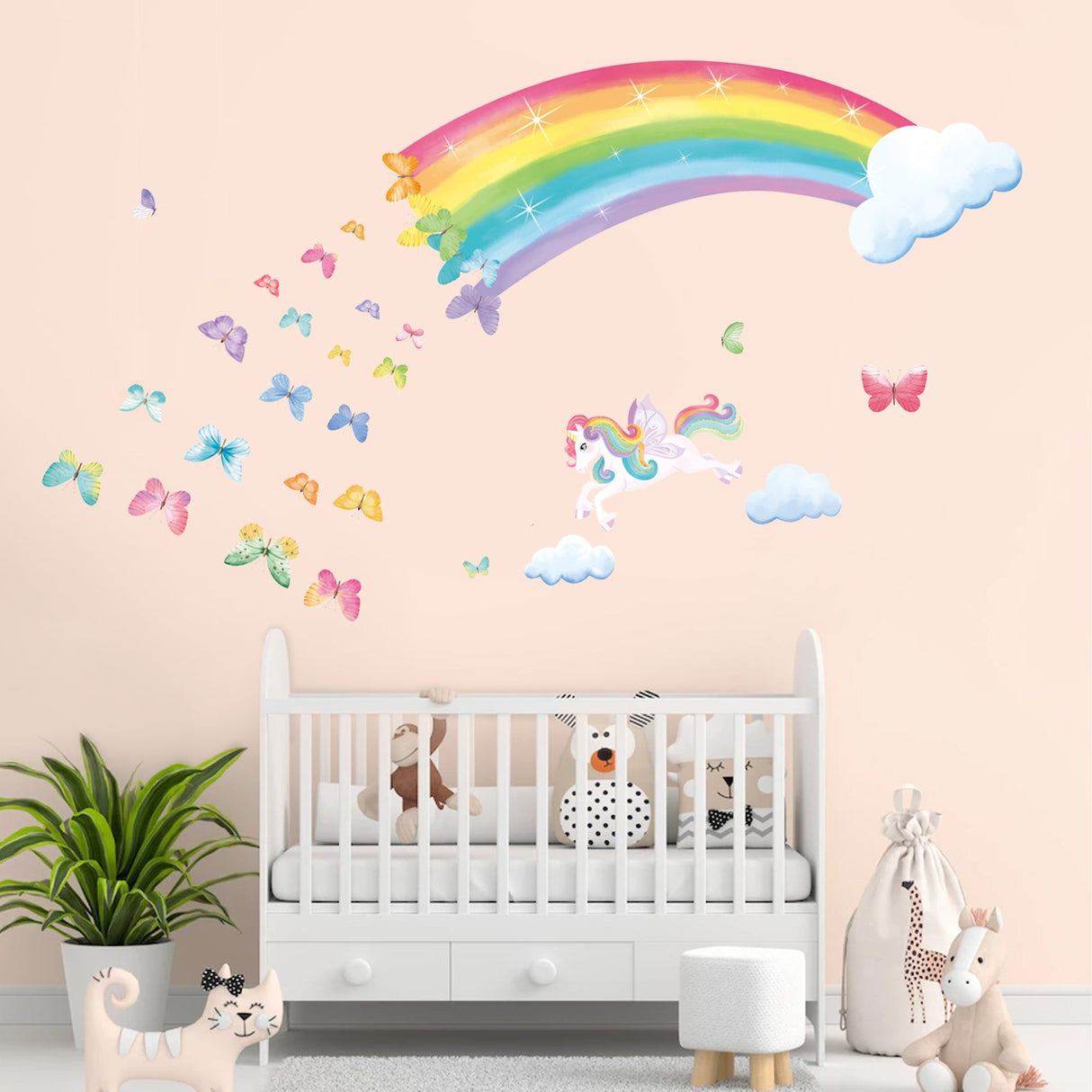 Rainbow Wall Decals
